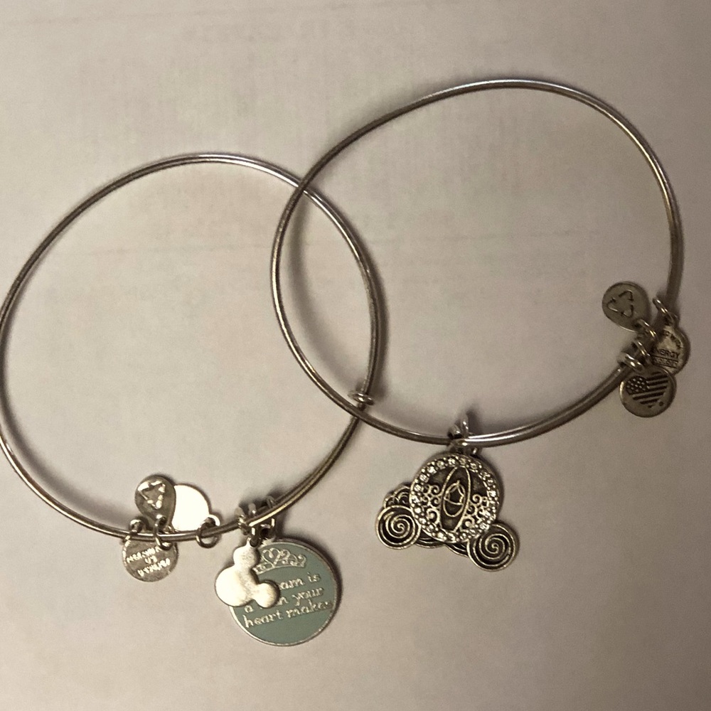 Alex and Ani Cinderella bracelets